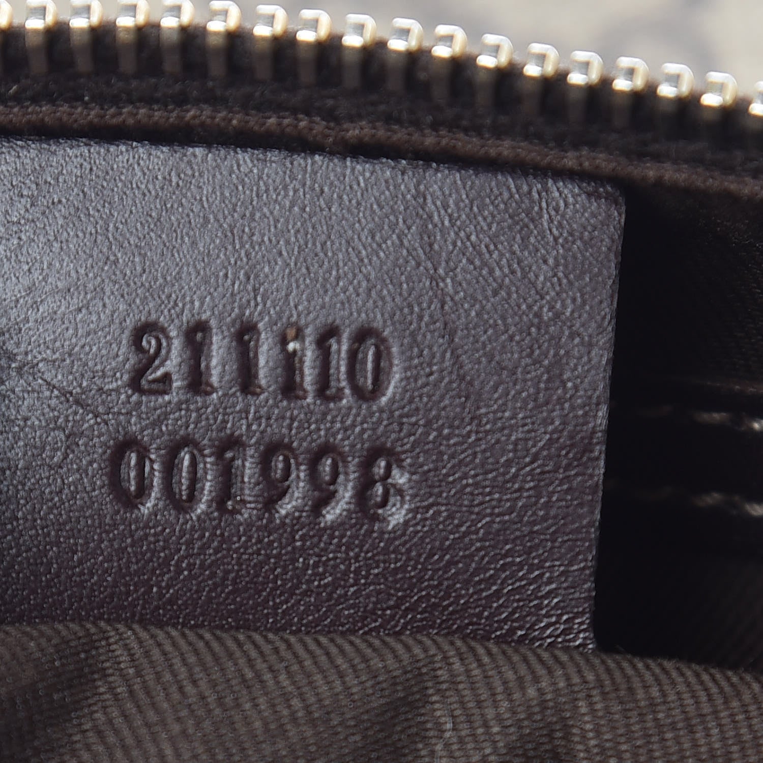 Gucci GG Supreme Monogram Belt Bag Dark Brown 7 of 10