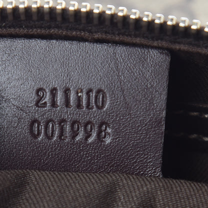 Gucci GG Supreme Monogram Belt Bag Dark Brown 7 of 10