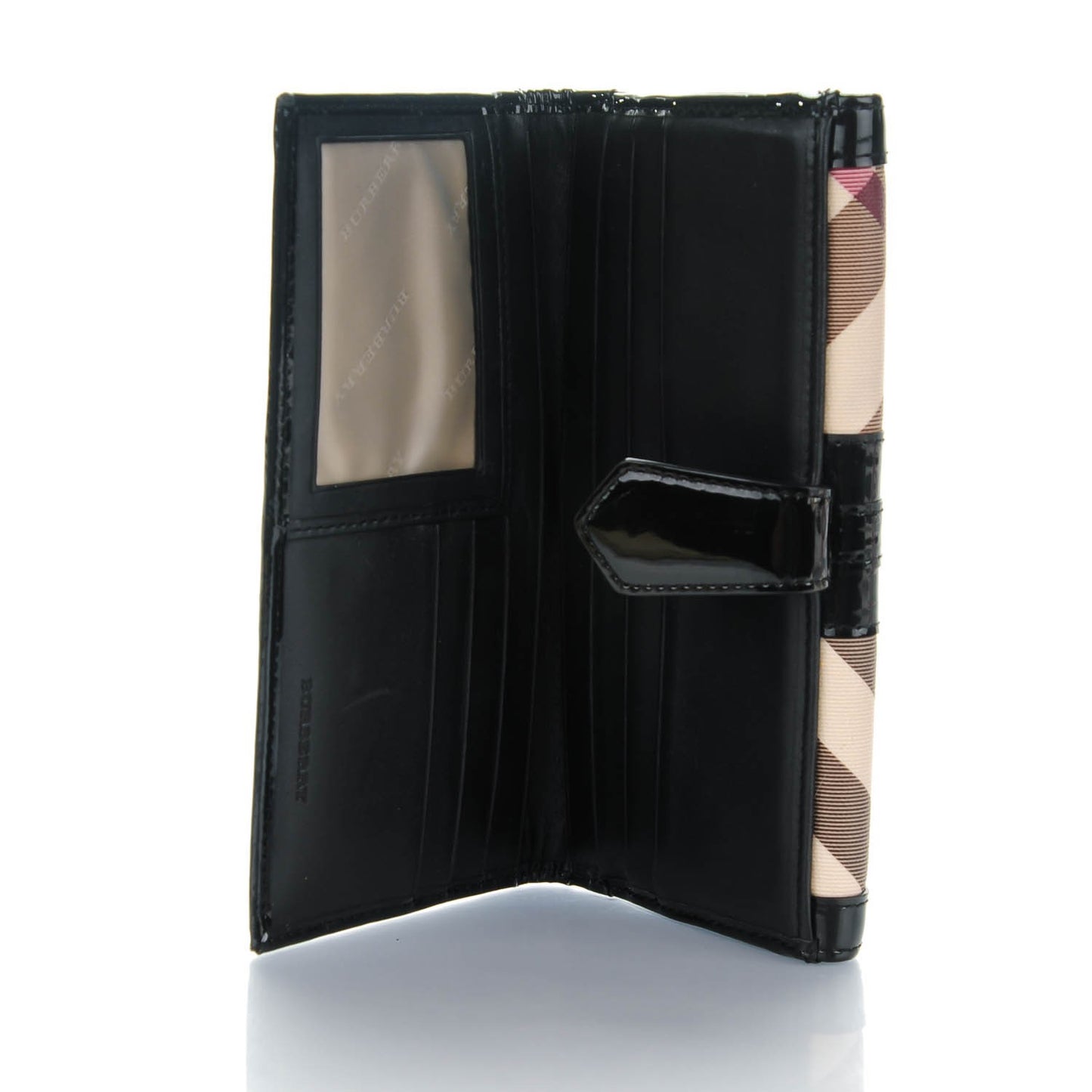Supernova Check Penrose Continental Wallet Black