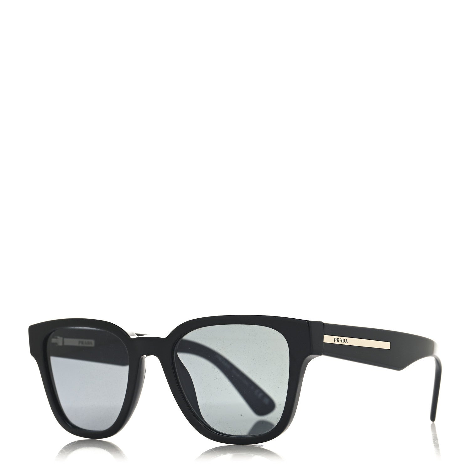 Prada Acetate Sunglasses SPR A04 Black 1 of 7