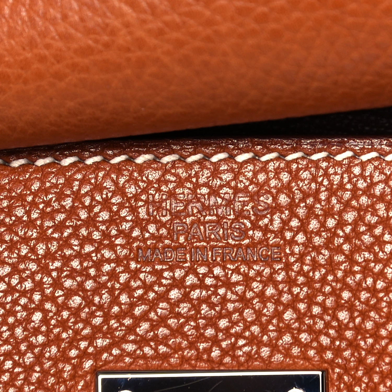 Hermes Natural Barenia Faubourg Birkin 30 Fauve 6 of 8