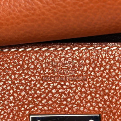 Hermes Natural Barenia Faubourg Birkin 30 Fauve 6 of 8