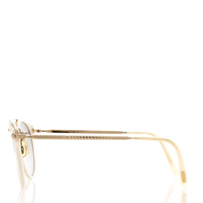Oliver Peoples Acetate Remick Round Sunglasses White 3 of 7