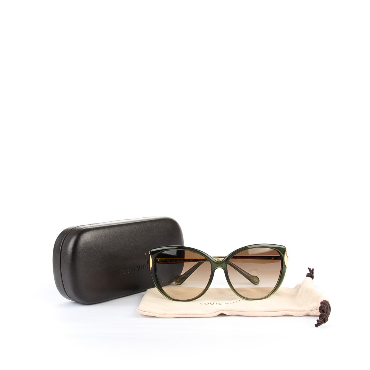 Louis Vuitton Garance Sunglasses Z0753W Green Glitter 7 of 7
