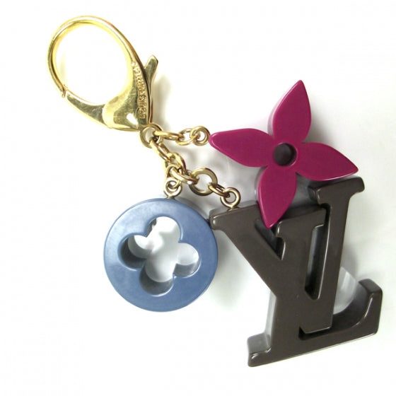 Resin Playtime Bag Charm Marron