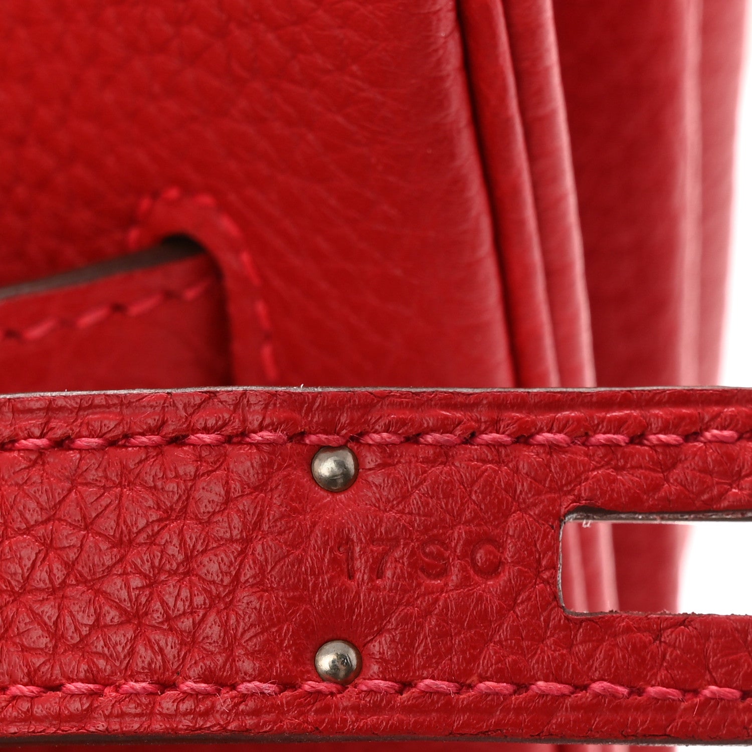 Hermes Togo Birkin 35 Rouge Casaque 13 of 19