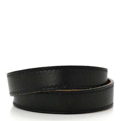 Hermes Swift Kelly Double Tour Bracelet S Black 3 of 5