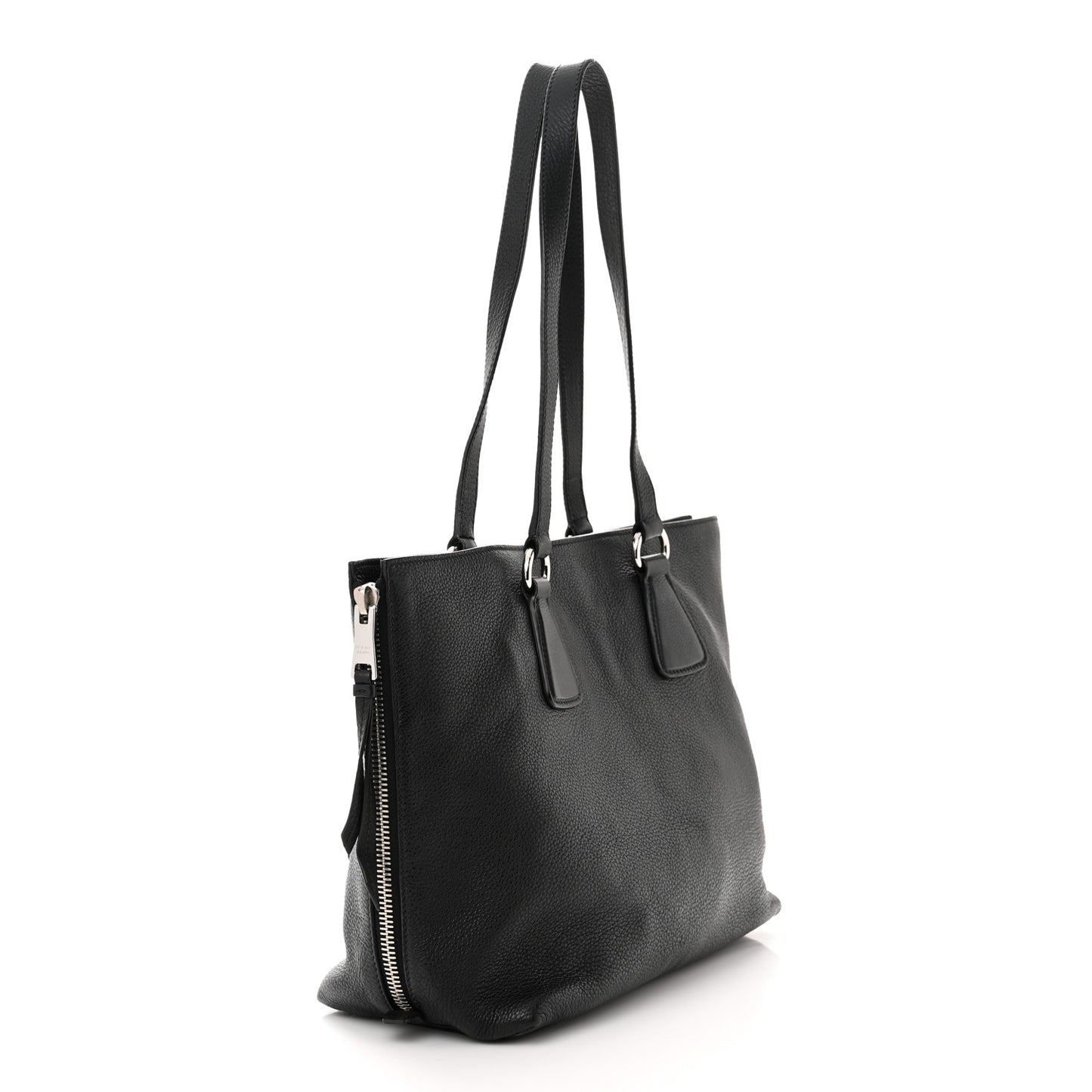 Vitello Daino Tote Black