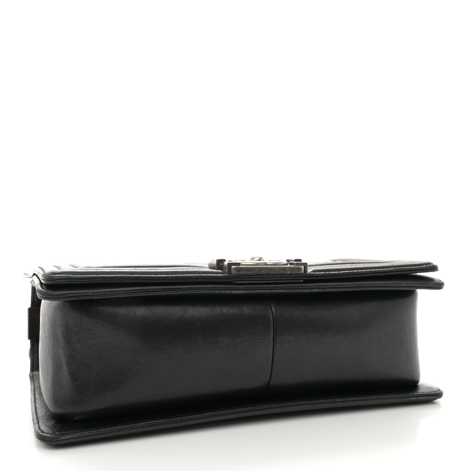 Chanel Lambskin Quilted Medium Boy Flap Black 4 of 14