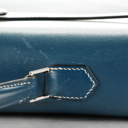 Hermes Box Kelly Depeche 38 Bleu Thalassa 17 of 34