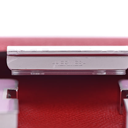 Hermes Epsom Enamel Constance 18 Rouge de Coeur Mauve Sylvestre 7 of 22