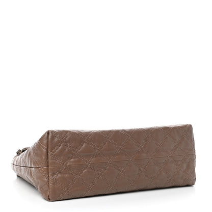 Marc Jacobs Lacquered Lambskin Baroque The XL Single Flap Truffle 3 of 4