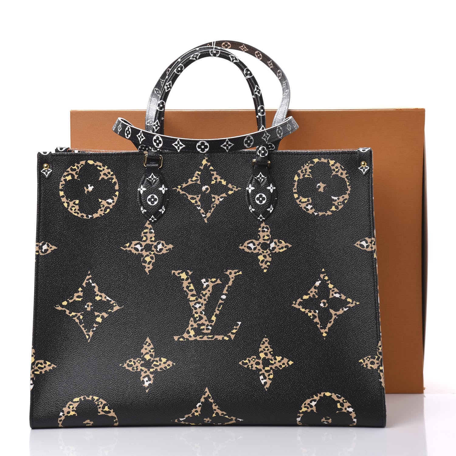 Louis Vuitton Monogram Giant Jungle Onthego GM Black 10 of 10
