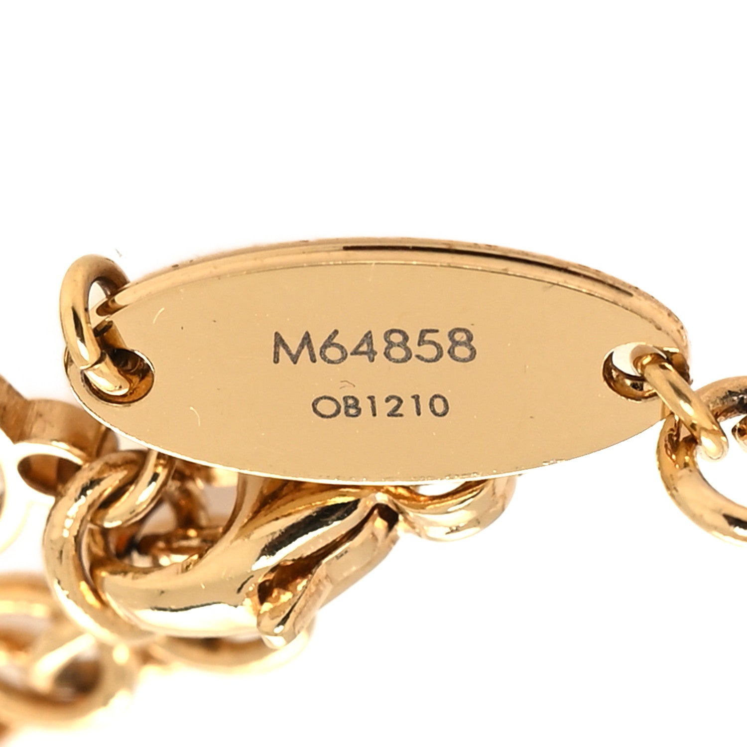 Louis Vuitton Metal Monogram Blooming Supple Bracelet 6 of 6