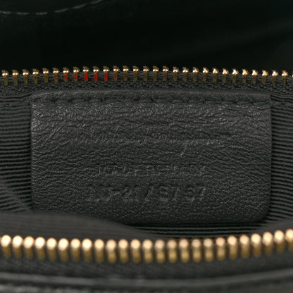 Salvatore Ferragamo Nappa Quilted Ginny Medium Crossbody Black 7 of 13