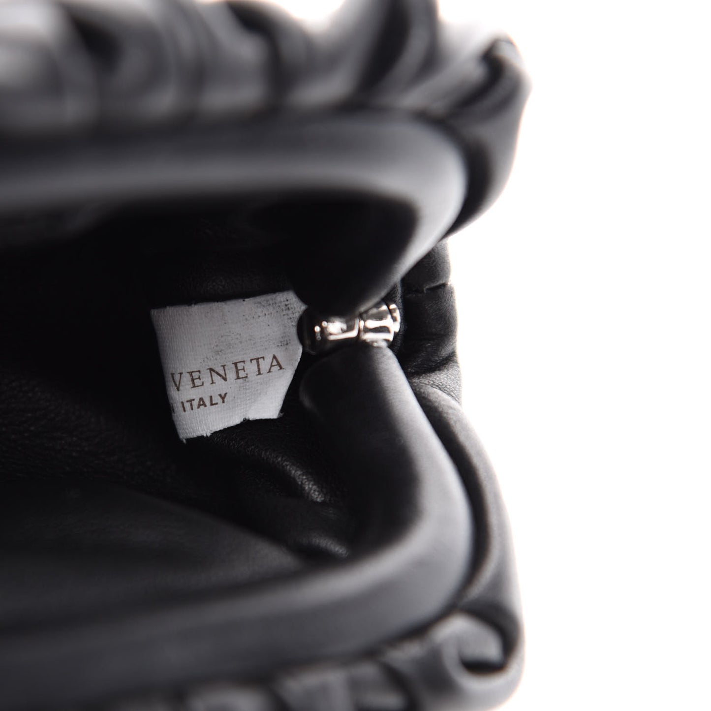 Butter Calfskin Coin Purse Black