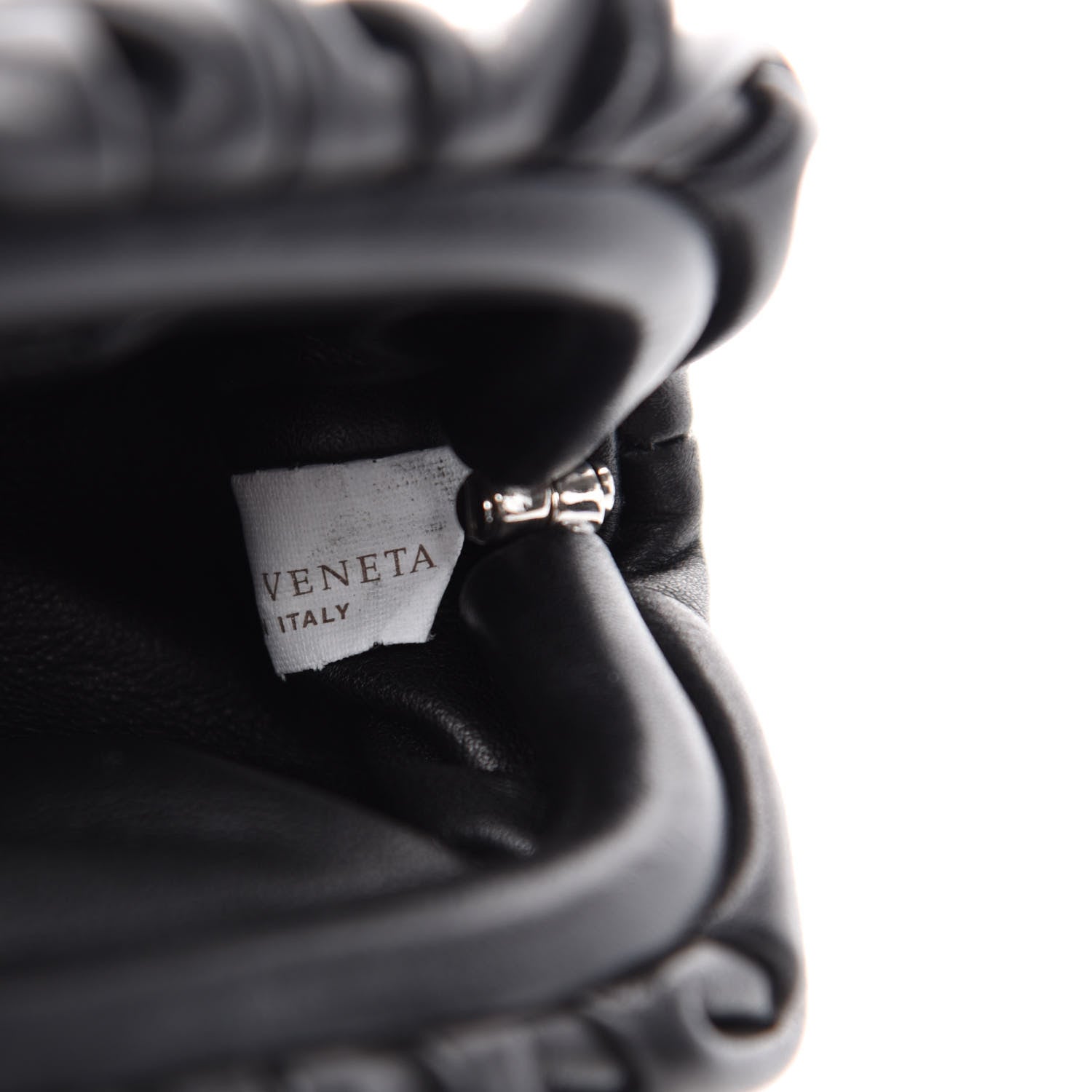 Bottega Veneta Butter Calfskin Coin Purse Black 7 of 7