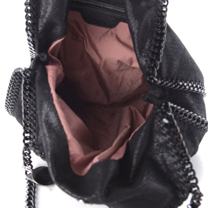 Stella McCartney Shaggy Deer Small Falabella Tote Black 5 of 9