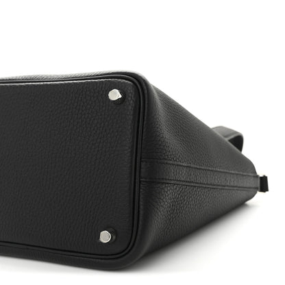 Hermes Taurillon Clemence Picotin Lock 18 PM Black 10 of 11