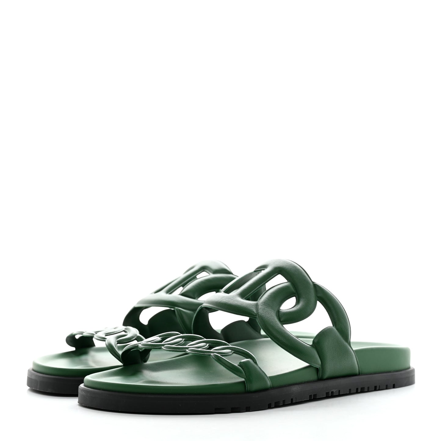Nappa Extra Sandals 40 Vert Cactus