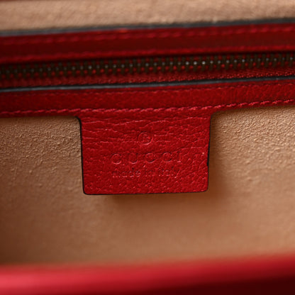 Gucci GG Supreme Monogram Small Queen Margaret Top Handle Bag Red 6 of 10