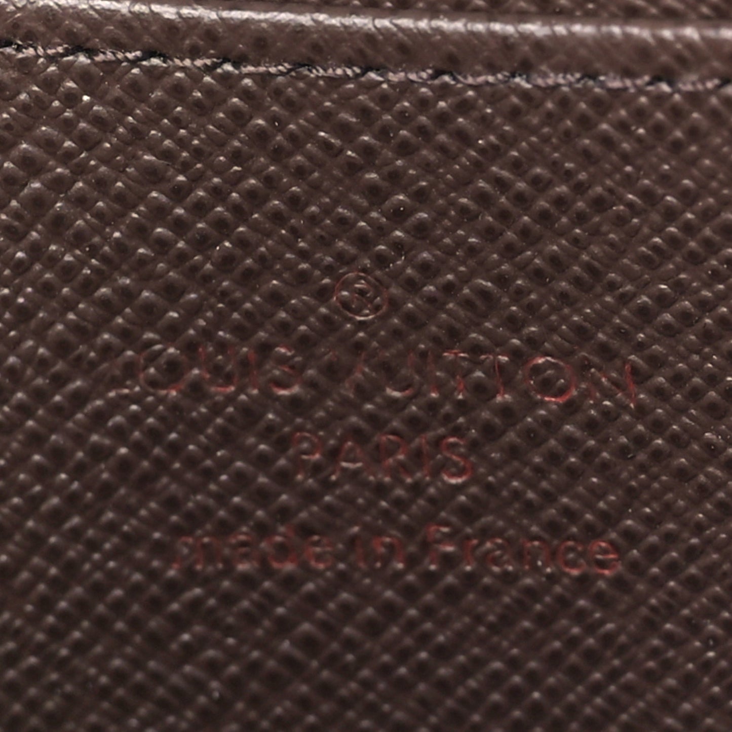 Damier Ebene Zippy Coin Purse