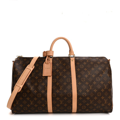 Louis Vuitton Monogram Keepall Bandouliere 55 1 of 11