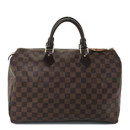 Louis Vuitton Damier Ebene Speedy 35 1 of 10