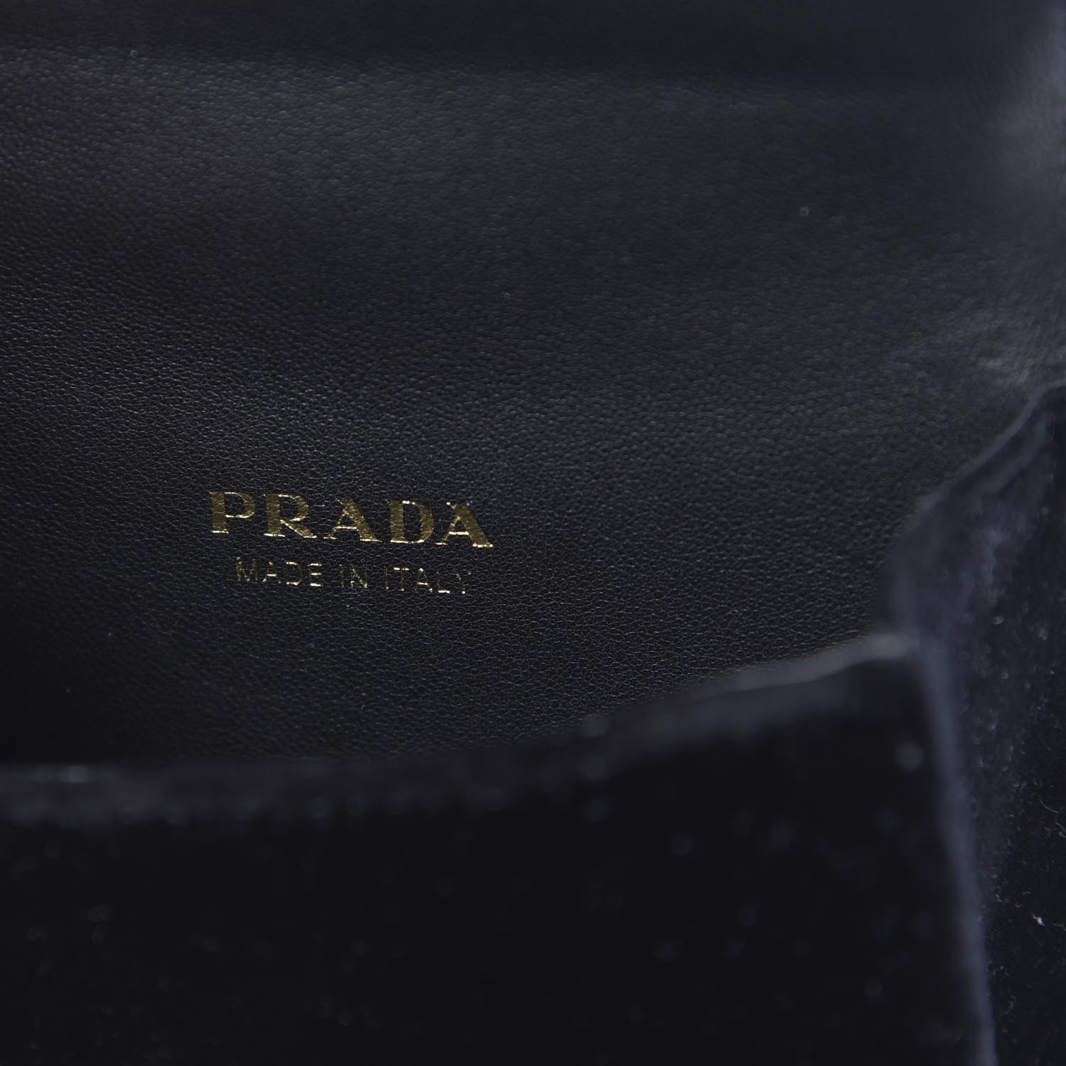 Prada Velvet Crocodile Micro Cahier Bag Black 6 of 10