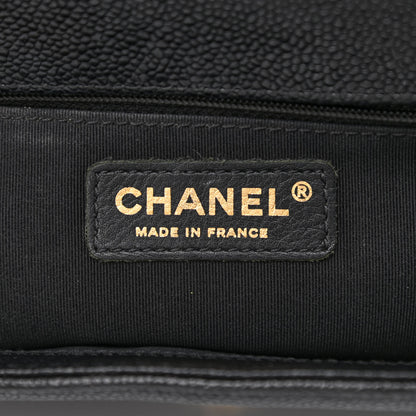 Chanel Caviar Quilted New Medium Boy Flap Black 6 of 14