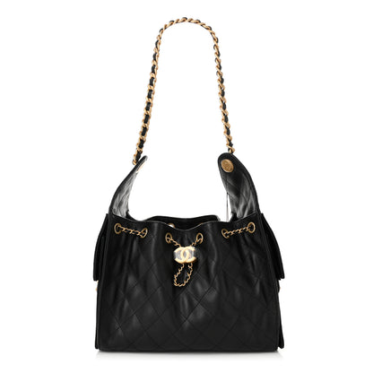 Chanel Caviar Quilted Small Chanel 25 Handbag Black 1 of 11