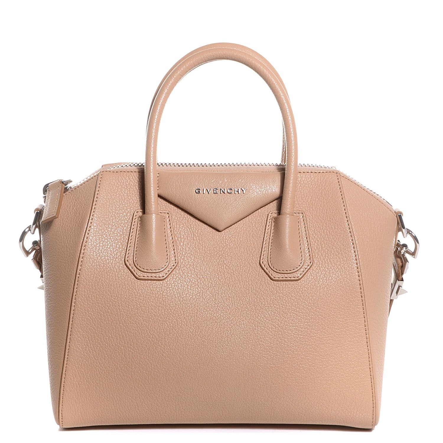 Givenchy Sugar Goatskin Small Antigona Nude 1 of 10