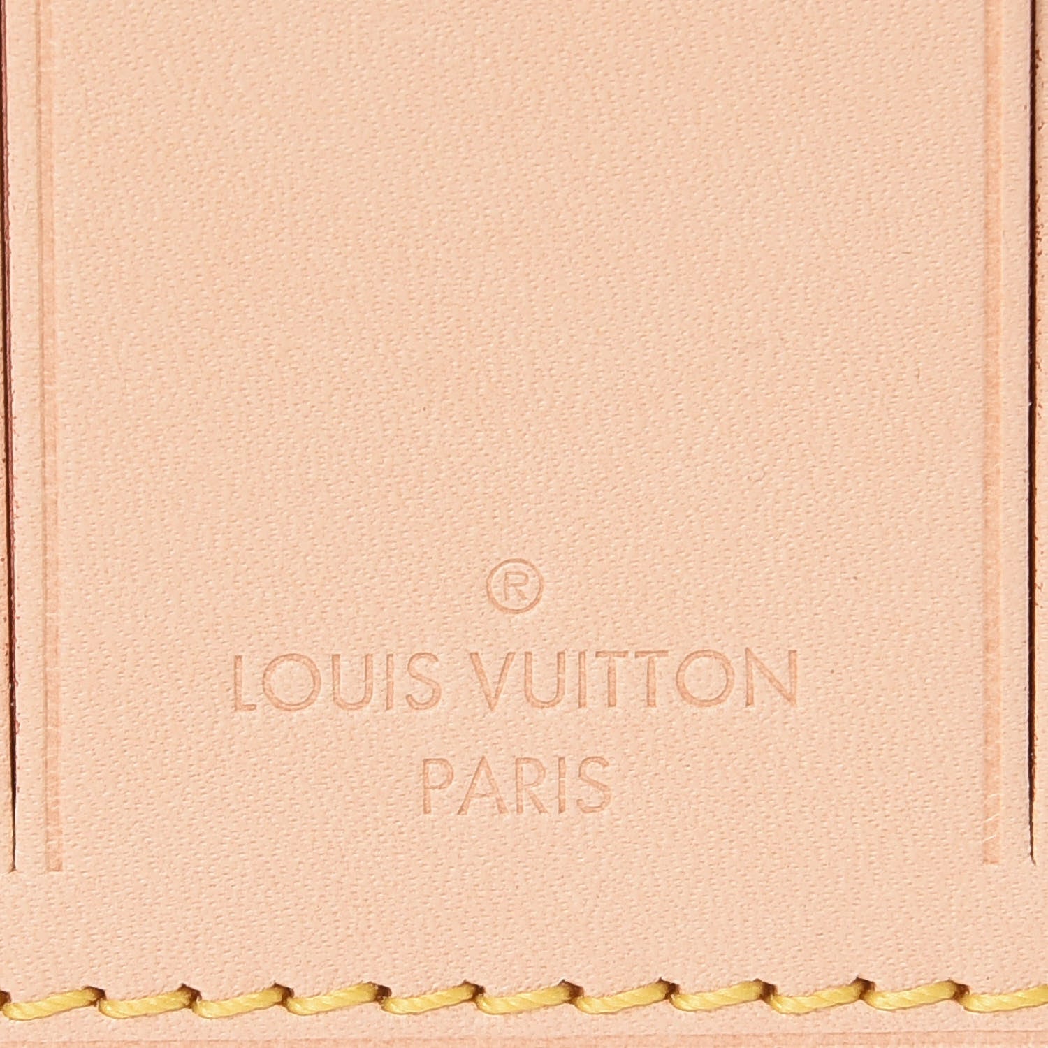Louis Vuitton Vachetta Beverly Hills Luggage Tag 3 of 7