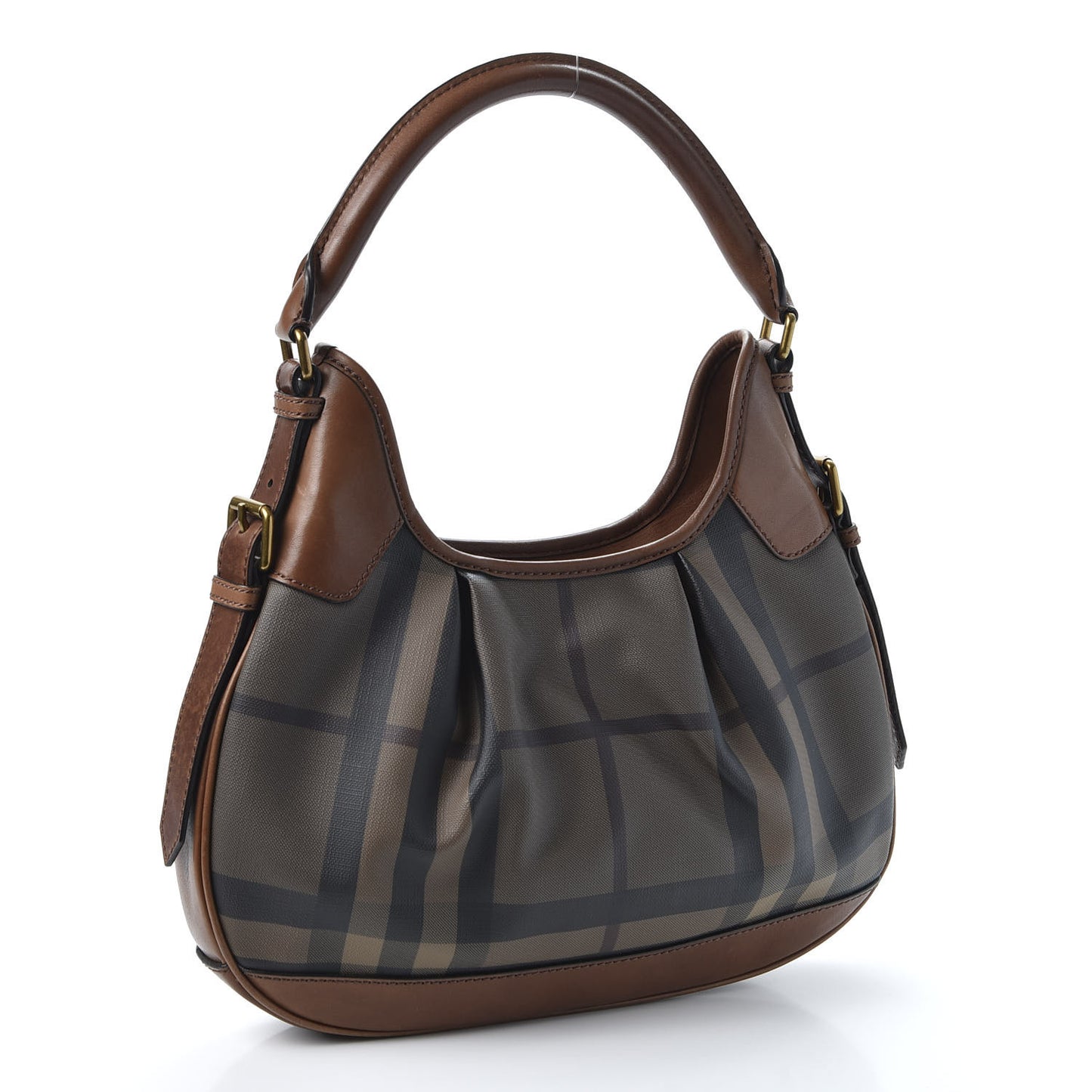 Smoked Check Brooklyn Hobo Tan