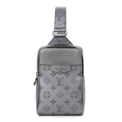 Louis Vuitton Taigarama Outdoor Slingbag Gunmetal Silver 1 of 10