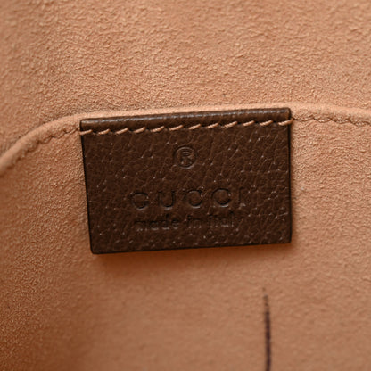 Gucci GG Supreme Monogram Web Ophidia Pouch Brown 6 of 9
