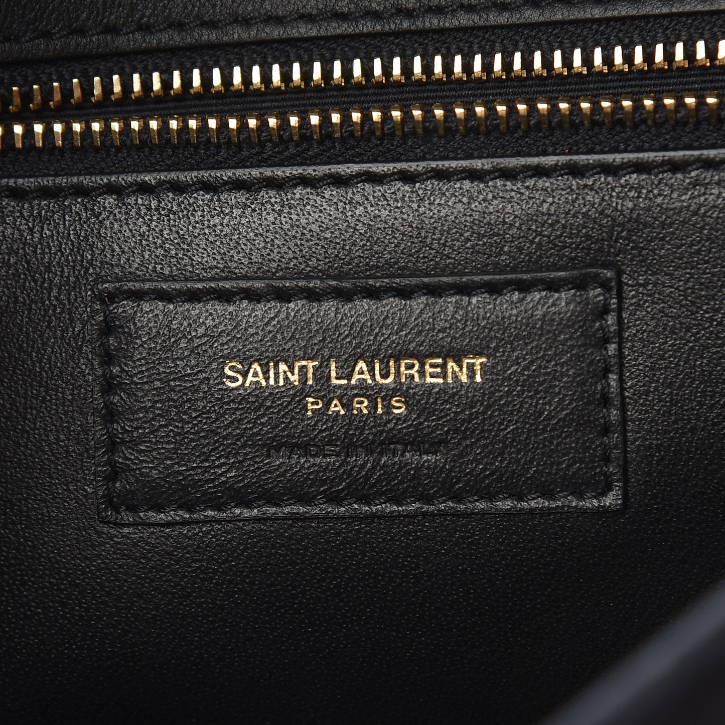 Suede Calfskin Monogram Le Sept Chain Bag Black