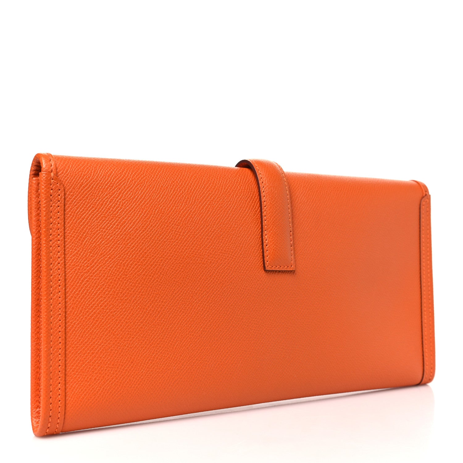 Hermes Epsom Jige Elan 29 Clutch  Orange 3 of 8