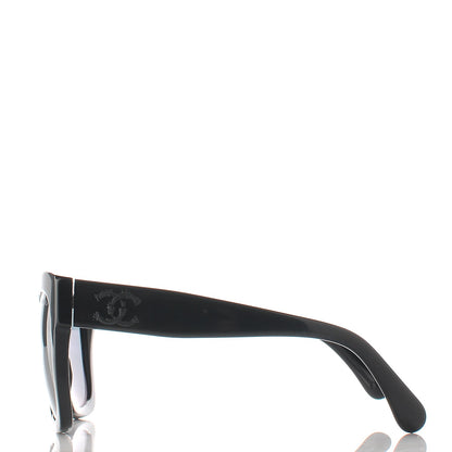 Chanel Mirror CC Sunglasses 5357 Black 3 of 9