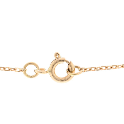 Louis Vuitton 18K Yellow Gold Diamond Amazonite Color Blossom BB Star Pendant Necklace 4 of 6