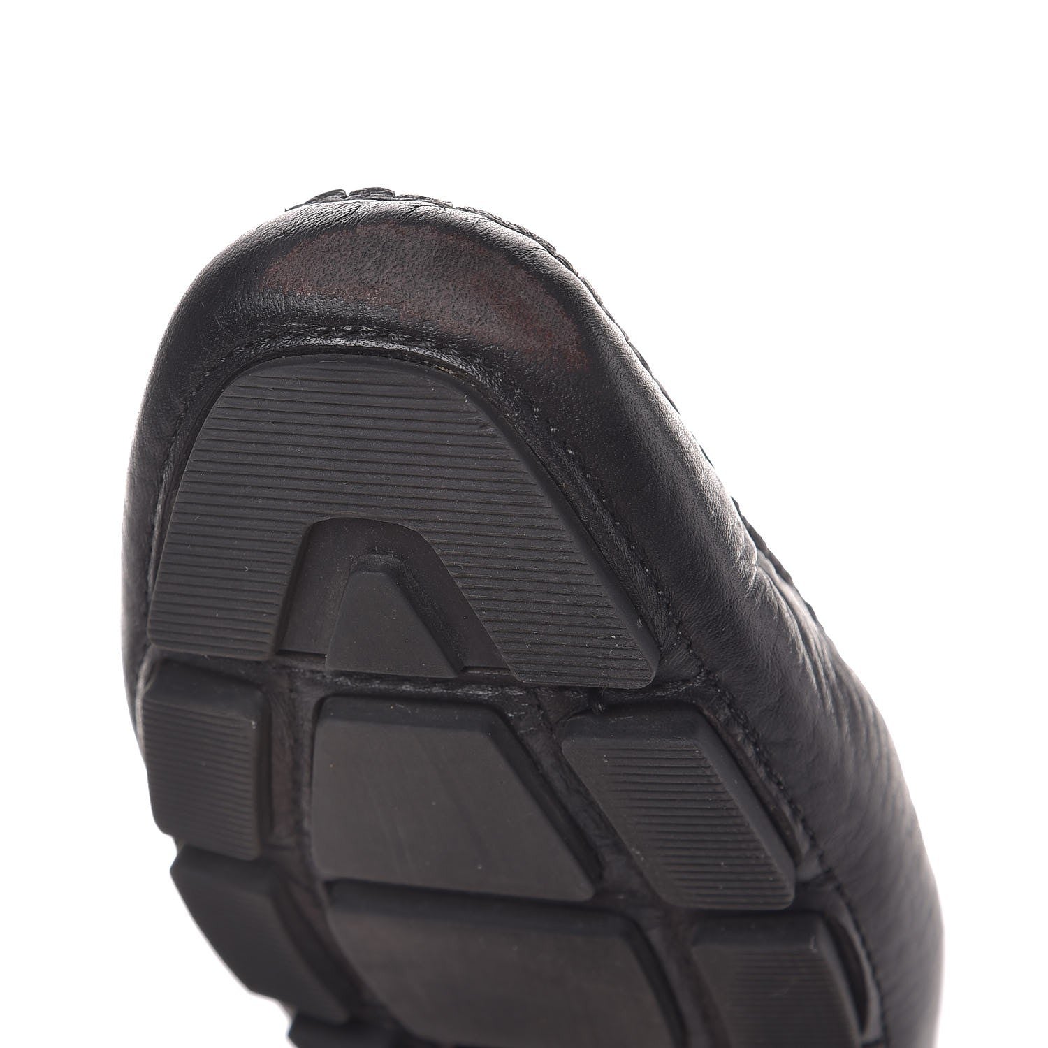 Gucci Cellarius Soft Interlocking G Driver Loafers 38.5 Black 12 of 13