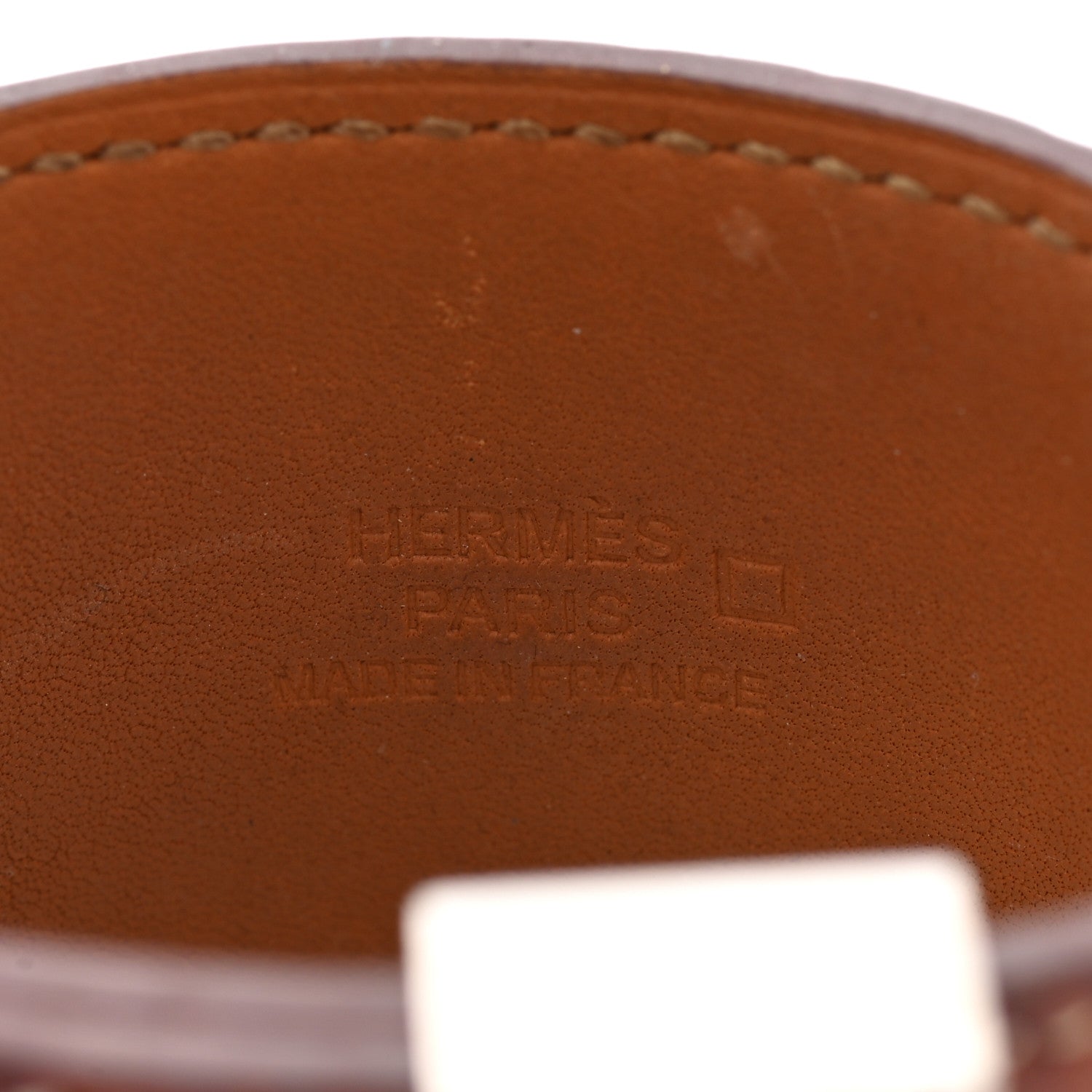 Hermes Shiny Alligator Collier de Chien CDC Bracelet S Fauve 4 of 8