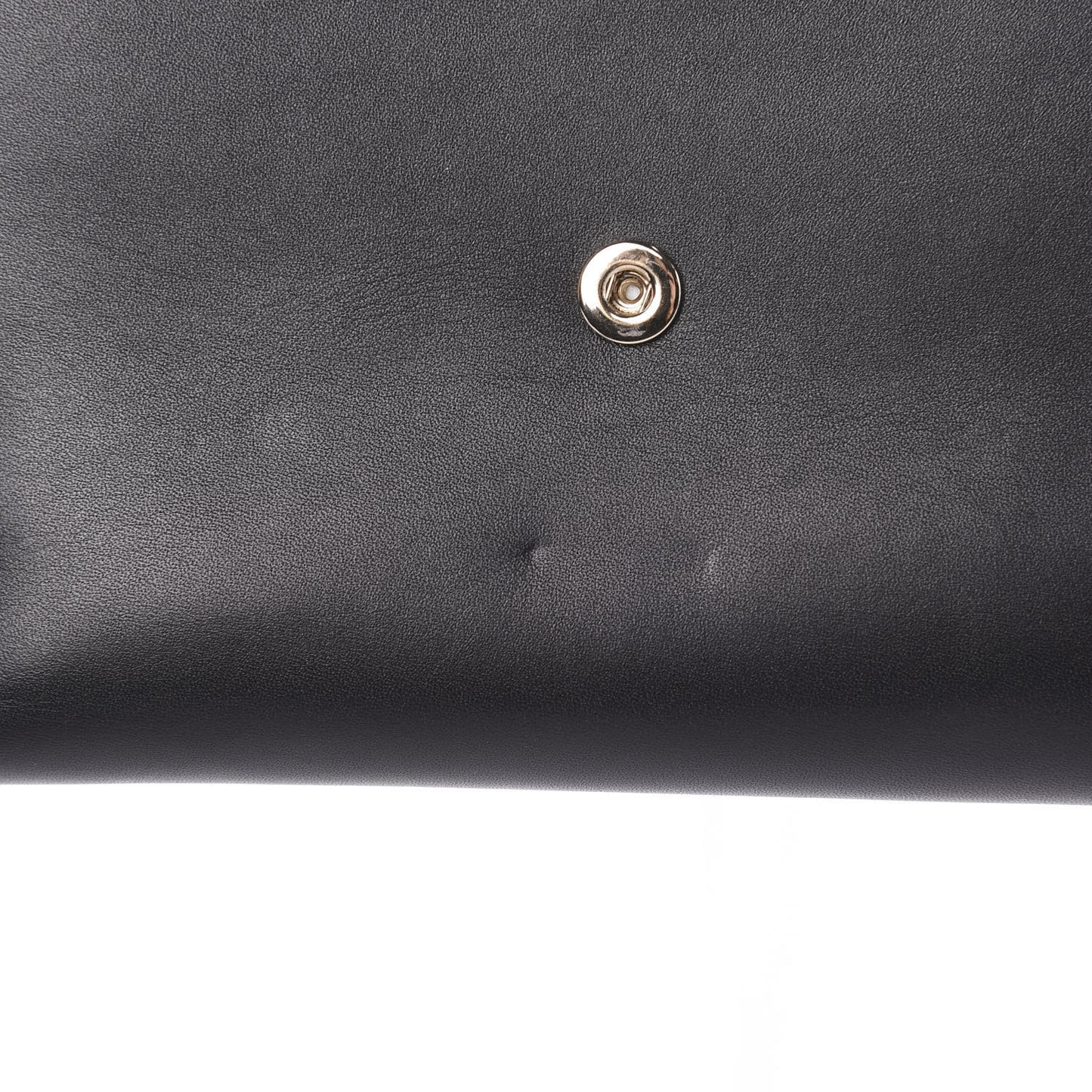Calfskin Medusa Compact Wallet Black