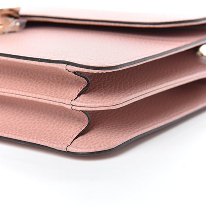 Gucci Dollar Calfskin Interlocking G Shoulder Bag Soft Pink 7 of 7