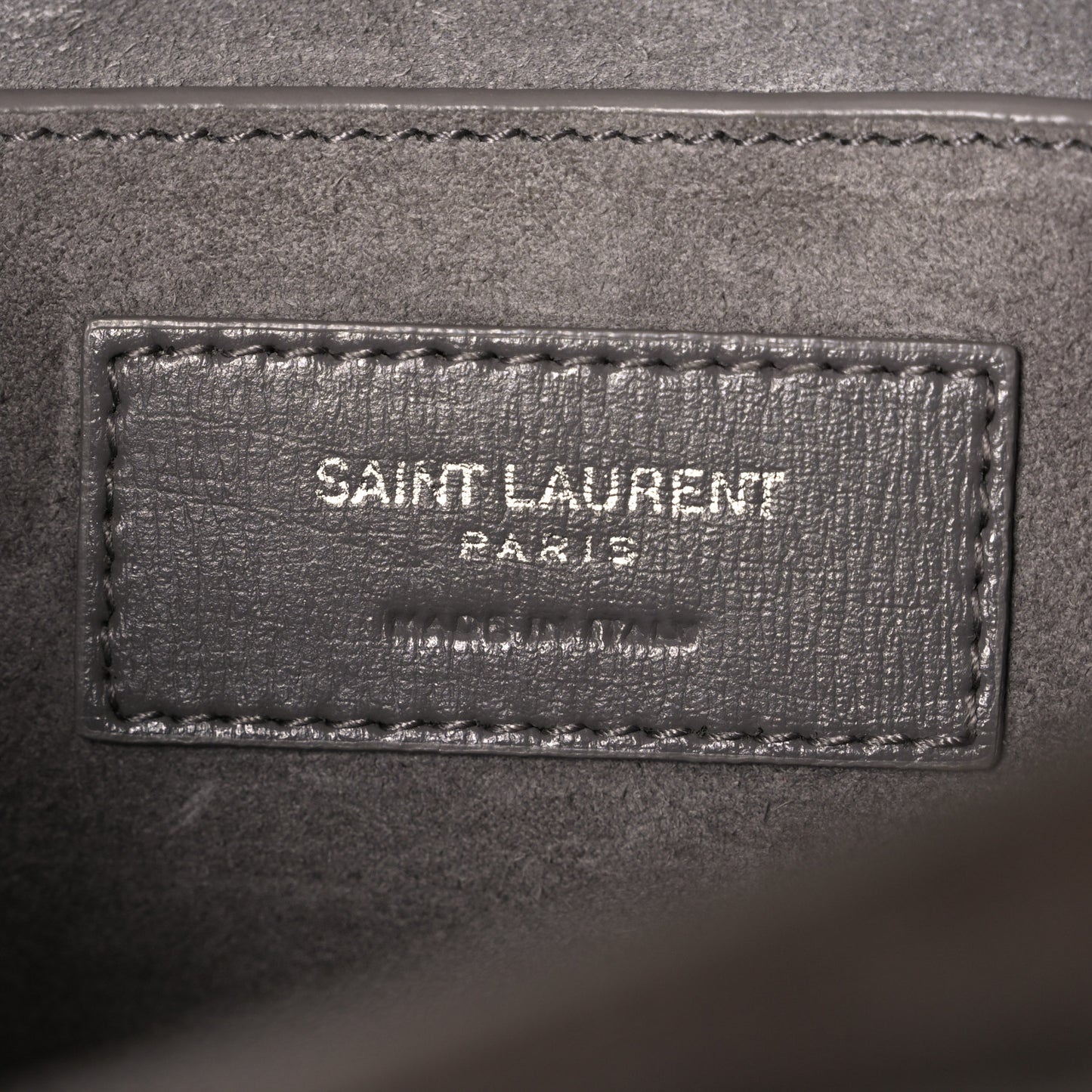 Calfskin Medium Monogram Sunset Fog
