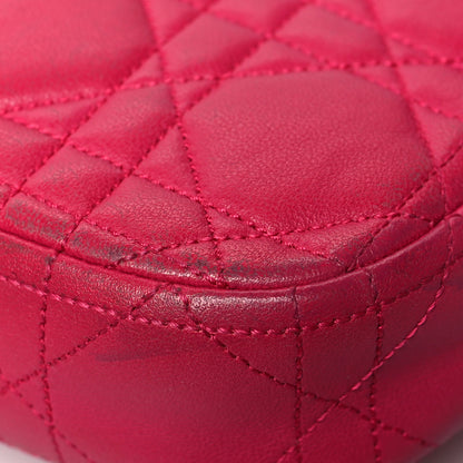 Christian Dior Lambskin Cannage Miss Dior Promenade Pouch Fuchsia 12 of 21