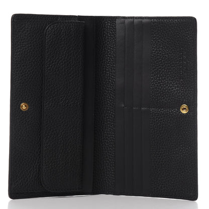 Burberry Calfskin Hastings Continental Wallet Black 5 of 8
