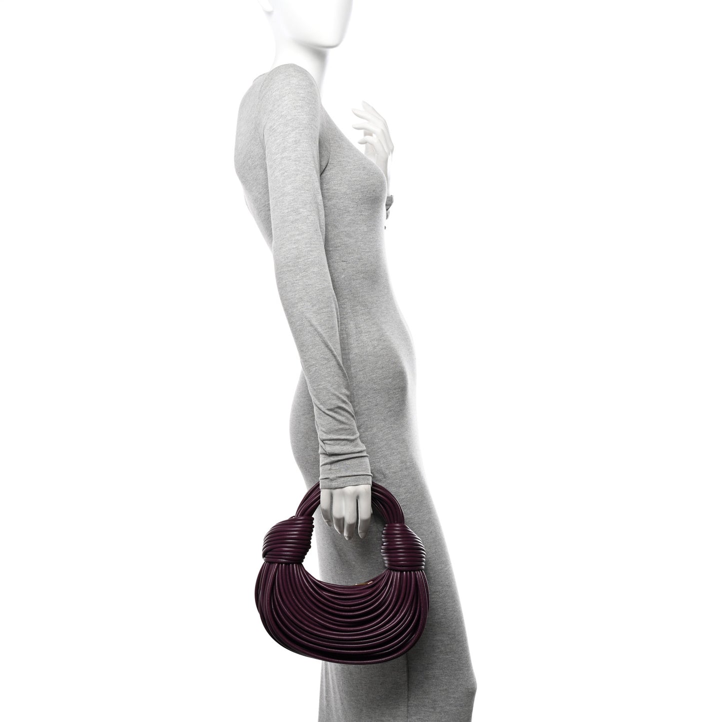 Nappa Mini Tubular Double Knot Mystic