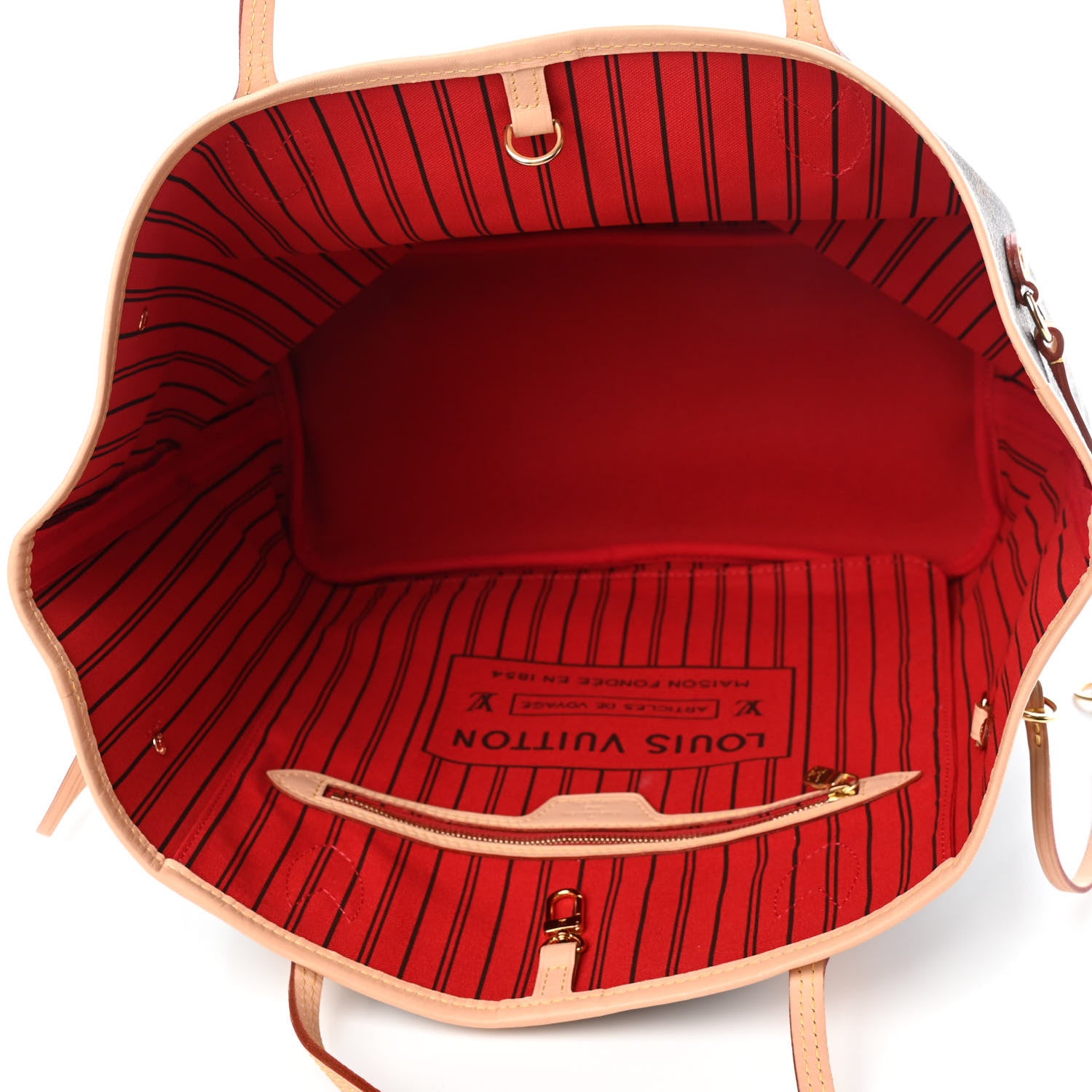 Louis Vuitton Monogram Neo Neverfull MM Cherry 4 of 4