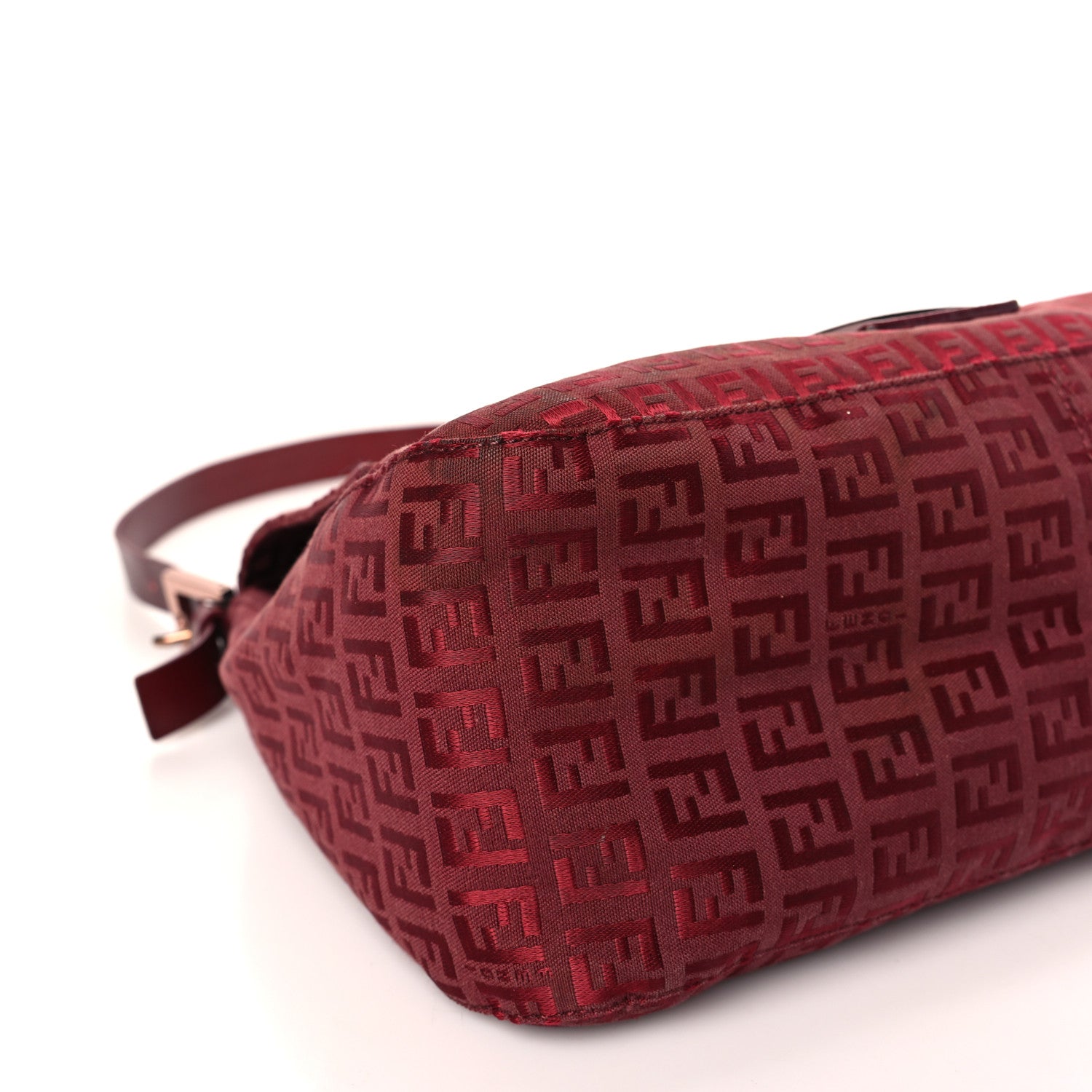 Fendi Zucchino Mama Baguette Red 7 of 12